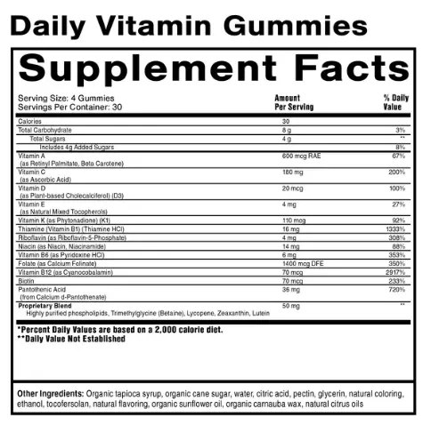 Daily Vitamin Gummies